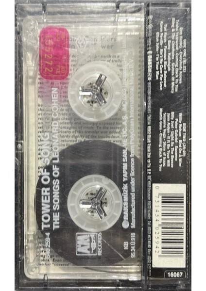 Tower Of Song The Song Of Leonard Cohen Kaset fiyatları