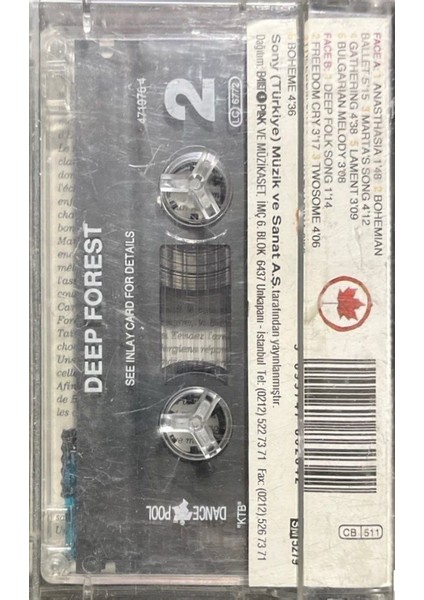 Deep Forest Boheme Kaset fiyatları