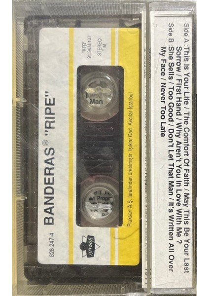 Banderas Ripe Kaset fiyatları