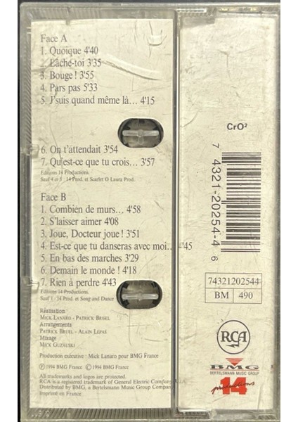 Patrick Bruel Bruel Kaset fiyatları