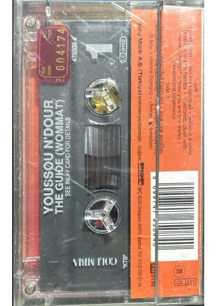 Youssou N'dour The Guide (Wommat) Kaset fiyatları