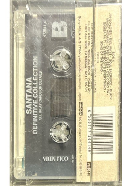 Santana Definitive Collection Kaset fiyatları