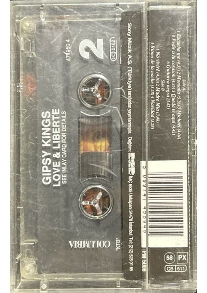 Gipsy Kings Love & Liberte Kaset fiyatları