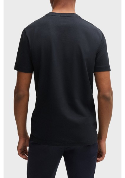 Streç Pamuklu Bisiklet Yaka Regular Fit T Shirt Erkek T Shirt 50506373 402 fiyatları