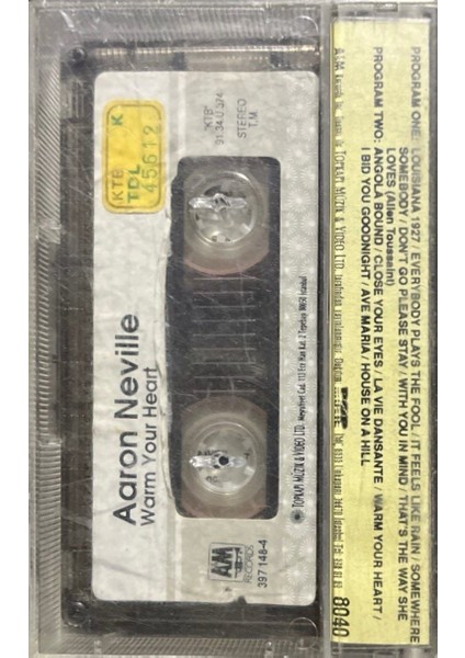 Aaron Neville Warm Your Heart Kaset fiyatları