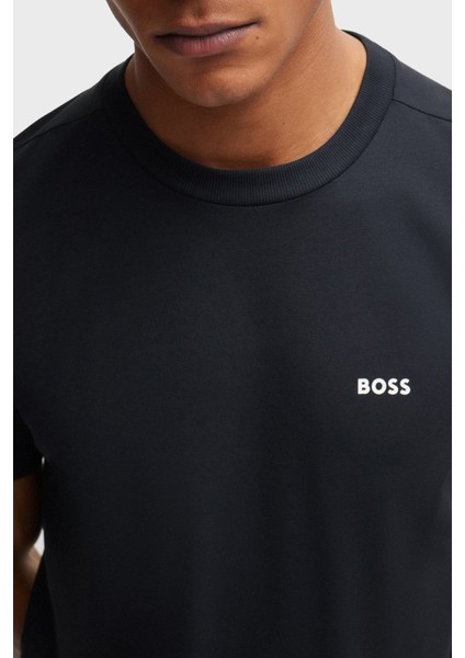 Streç Pamuklu Bisiklet Yaka Regular Fit T Shirt Erkek T Shirt 50506373 402 fırsatları