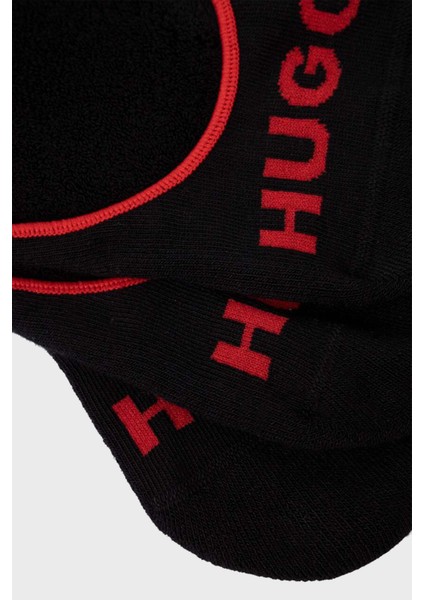 Logolu % 100 Pamuk Babet 3 Pack Çorap Erkek Çorap 50514921 001 fiyatları