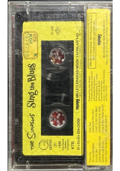 The Simpsons Sing The Blues Kaset fiyatları