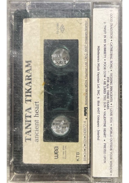 Tanita Tikaram Ancient Heart Kaset
