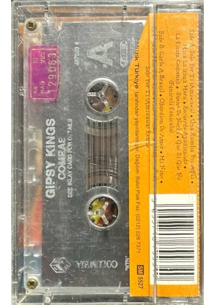 Gipsy Kings Compas Kaset fiyatları