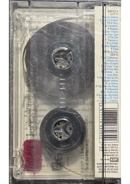 Julien Clerc Amours Secrets Kaset fiyatları