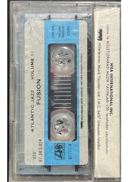 Atlantic Jazz Fusion The Giants Of Jazz Volume 11 Kaset fiyatları
