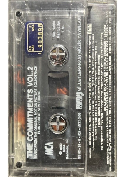 The Commitments Vol.2 Kaset fiyatları