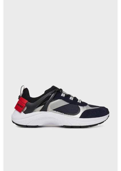 Süet ve Fileli Sneaker Ayakkabı Erkek Ayakkabı 50541703 408