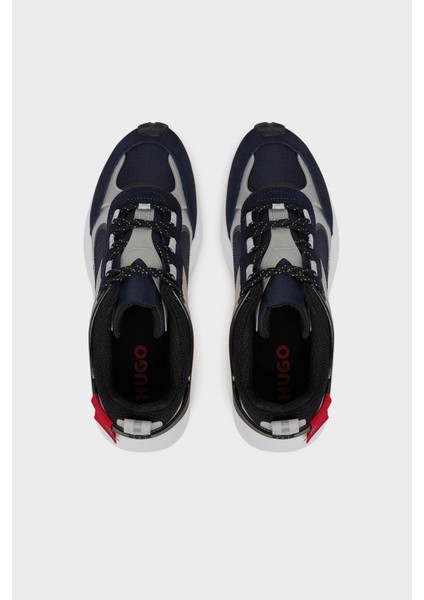 Süet ve Fileli Sneaker Ayakkabı Erkek Ayakkabı 50541703 408