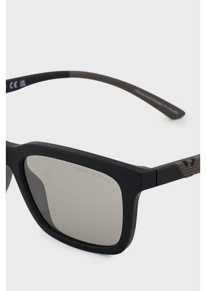 Dikdörtgen Güneş Gözlük Erkek Gözlük 0EA4249U 500181 55 indirimleri