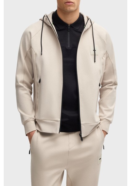 Pamuklu Regular Fit Kapüşonlu Fermuarlı Sweat Erkek Sweat 50537204 284