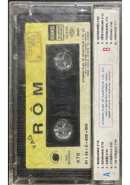 Yağ Rom Romadino Kaset fiyatları