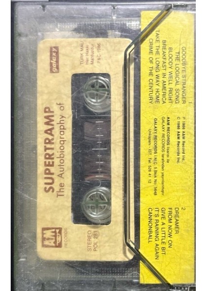 Supertramp The Autobiography Of Supertramp Kaset