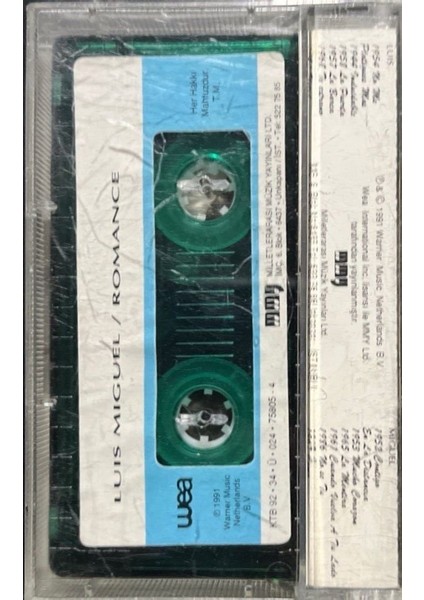 Luis Muigel Romance Kaset fiyatları