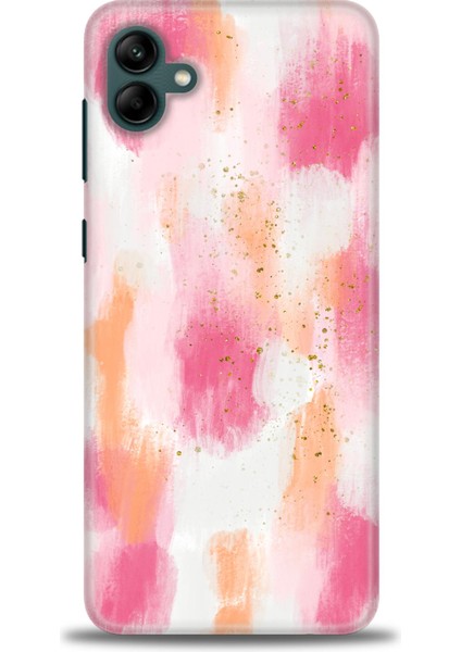 Samsung Galaxy A04 Kılıf Hd Baskılı - Pembe Palet