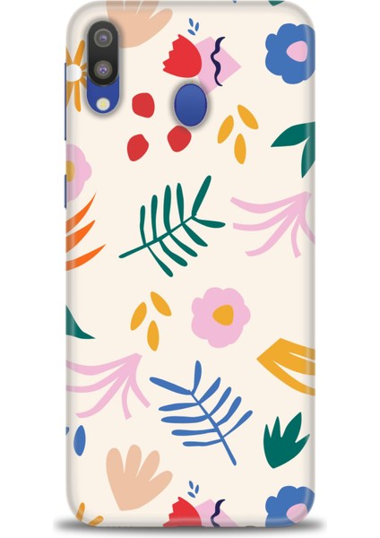 Samsung Galaxy A10S Kılıf Hd Baskılı - Renkli Dallar