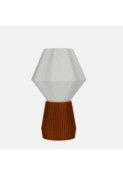 Aeon Abajur - Granit Başlıklı | Minimalist - Şık | Masa - Gece Lambası