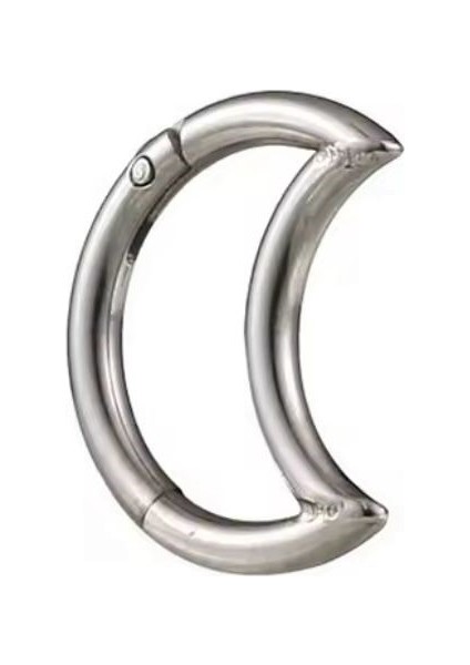 Ay Kilitli Çelik Halka Piercing fiyatları