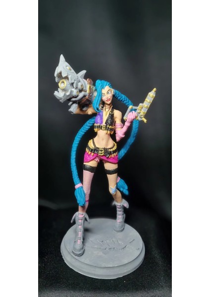 Jinx Figür Lol Leage Of Legends 20 cm Figür