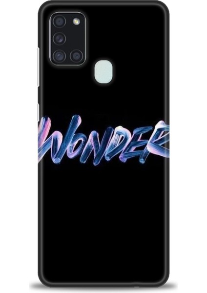 Samsung Galaxy A21S Kılıf Hd Baskılı - Wonder