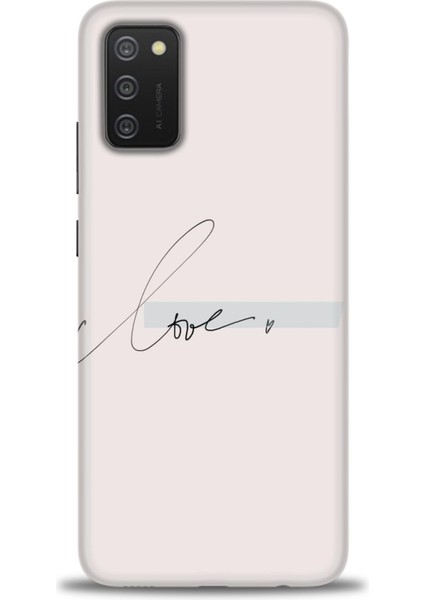 Samsung Galaxy A03S Kılıf Hd Baskılı - Love