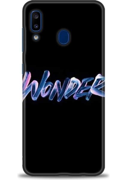 Samsung Galaxy A30 Kılıf Hd Baskılı - Wonder