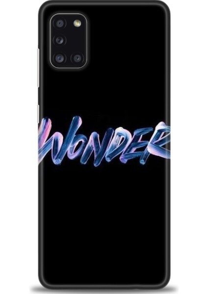 Samsung Galaxy A31 Kılıf Hd Baskılı - Wonder