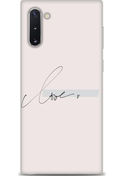 Samsung Galaxy Note 10 Kılıf Hd Baskılı - Love