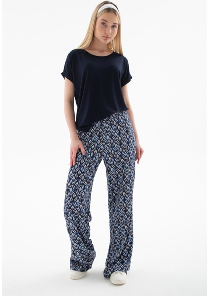 25Y0179K1 Kadın Desenli Pantolon