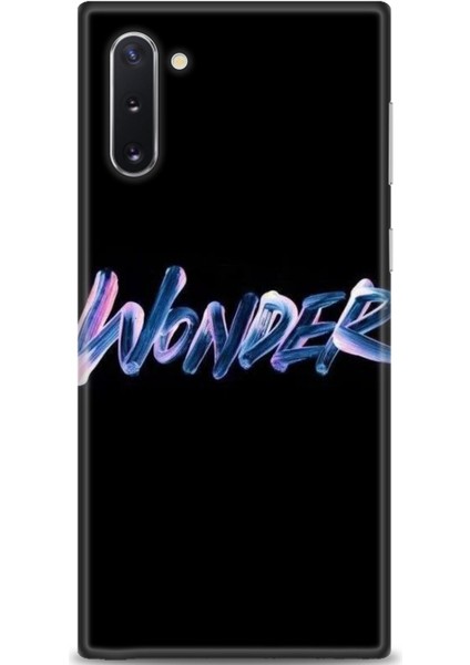 Samsung Galaxy Note 10 Kılıf Hd Baskılı - Wonder