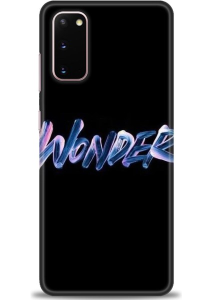 Samsung Galaxy S20 Kılıf Hd Baskılı - Wonder