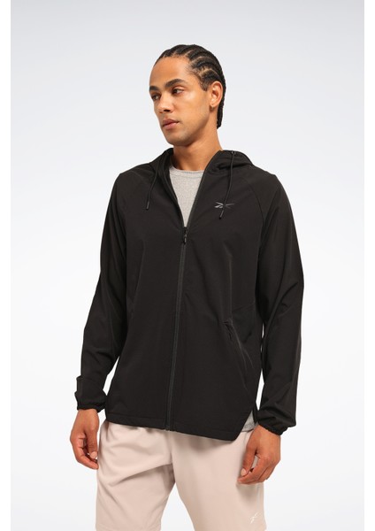 Uden Wınd Jacket Siyah Erkek Ceket