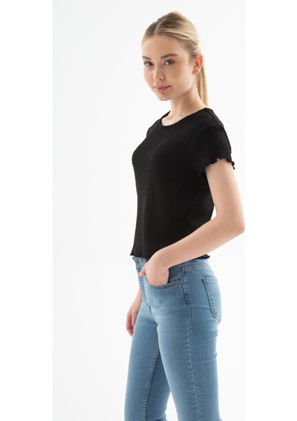25Y0234K1 Kadın Dokulu Bluz modelleri