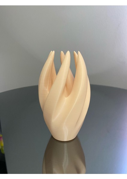 Ten Rengi Dekoratif El Şeklinde Yüzük ve Takı Organizeri,takı Standı Düzenleyici fırsatları