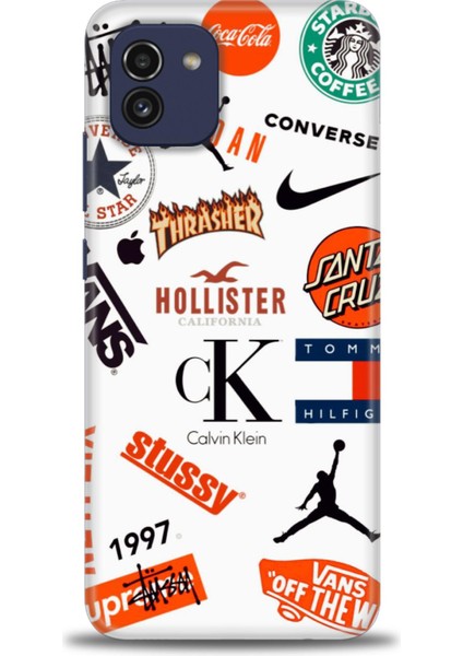 Samsung Galaxy A03 Kılıf Hd Baskılı - Stussy