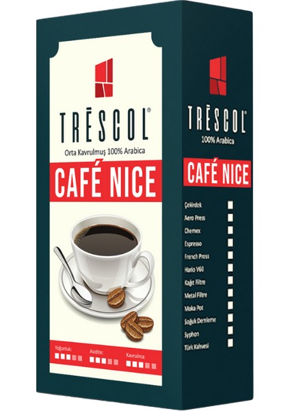 Cafe Nice Kahvesi 1 kg Çekirdek