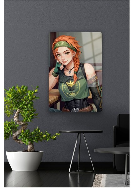 Valorant Skye Metal Poster Yüksek Kaliteli, Canlı ve Parlak Renkler