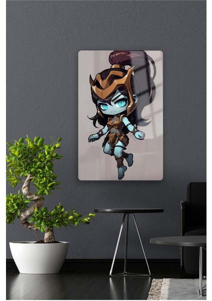 Kalista , League Of Legend - Lol - Metal Poster Yüksek Kaliteli, Canlı ve Parlak Renkler
