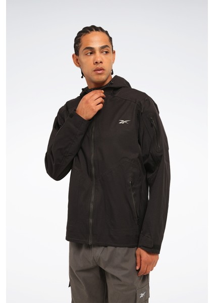 Maro Jacket Siyah Erkek Yağmurluk