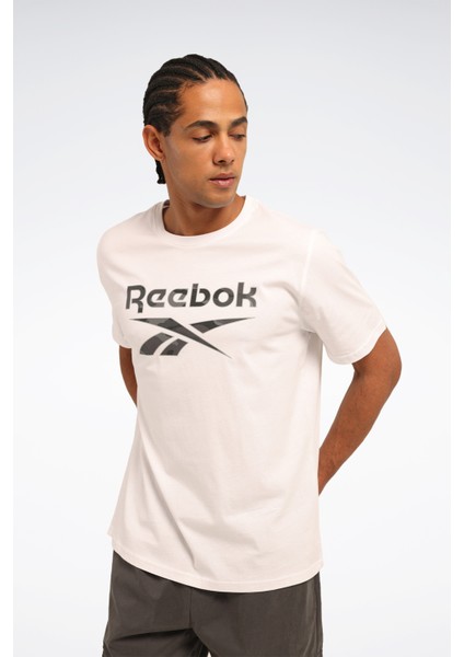 New Id Camo Tee Beyaz Erkek Kısa Kol T-Shirt