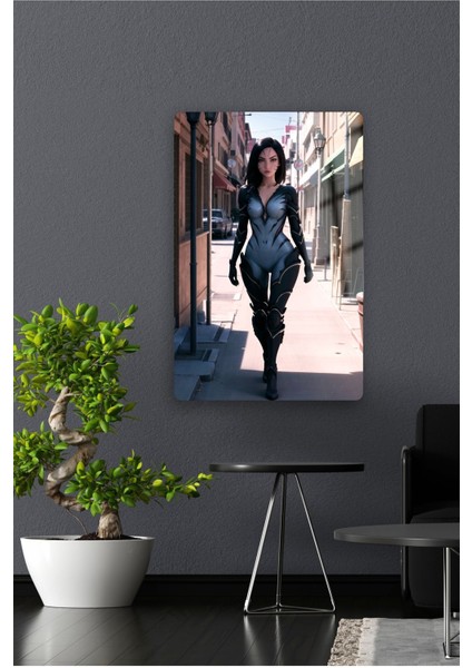 Kai'sa , League Of Legend - Lol - Metal Poster Yüksek Kaliteli, Canlı ve Parlak Renkler