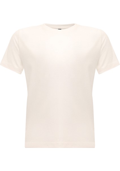 Ku 11ATA01 5fx Beyaz Çocuk Kısa Kol T-Shirt