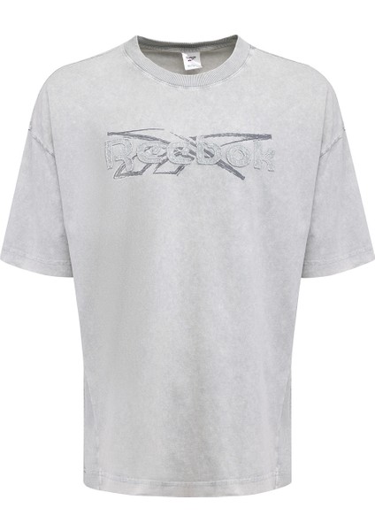 Baldhı Tee Gri Erkek Kısa Kol T-Shirt