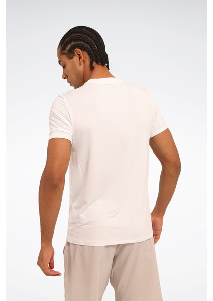 Monac Tee Beyaz Erkek Kısa Kol T-Shirt